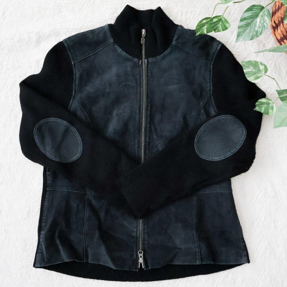 Vintage Suede Moto Jacket